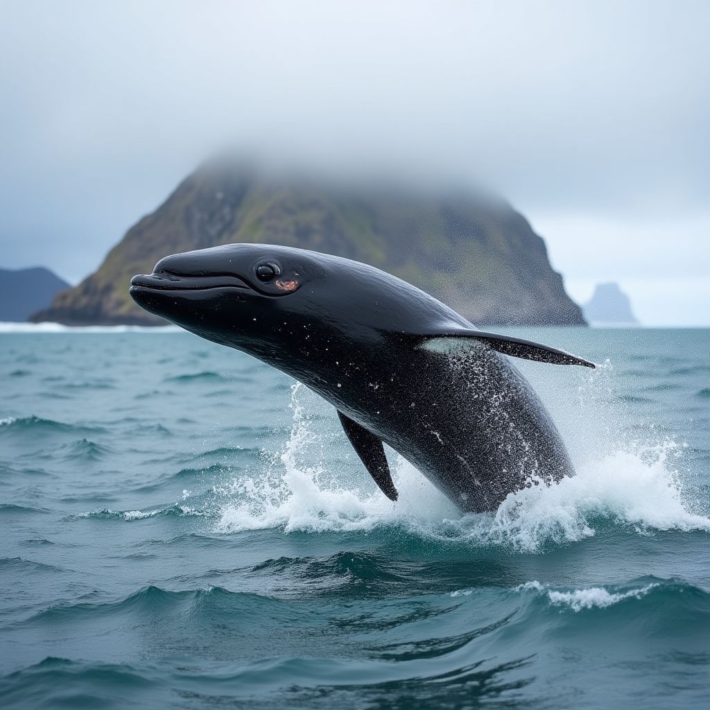 Avistamiento de ballenas en la costa patagónica