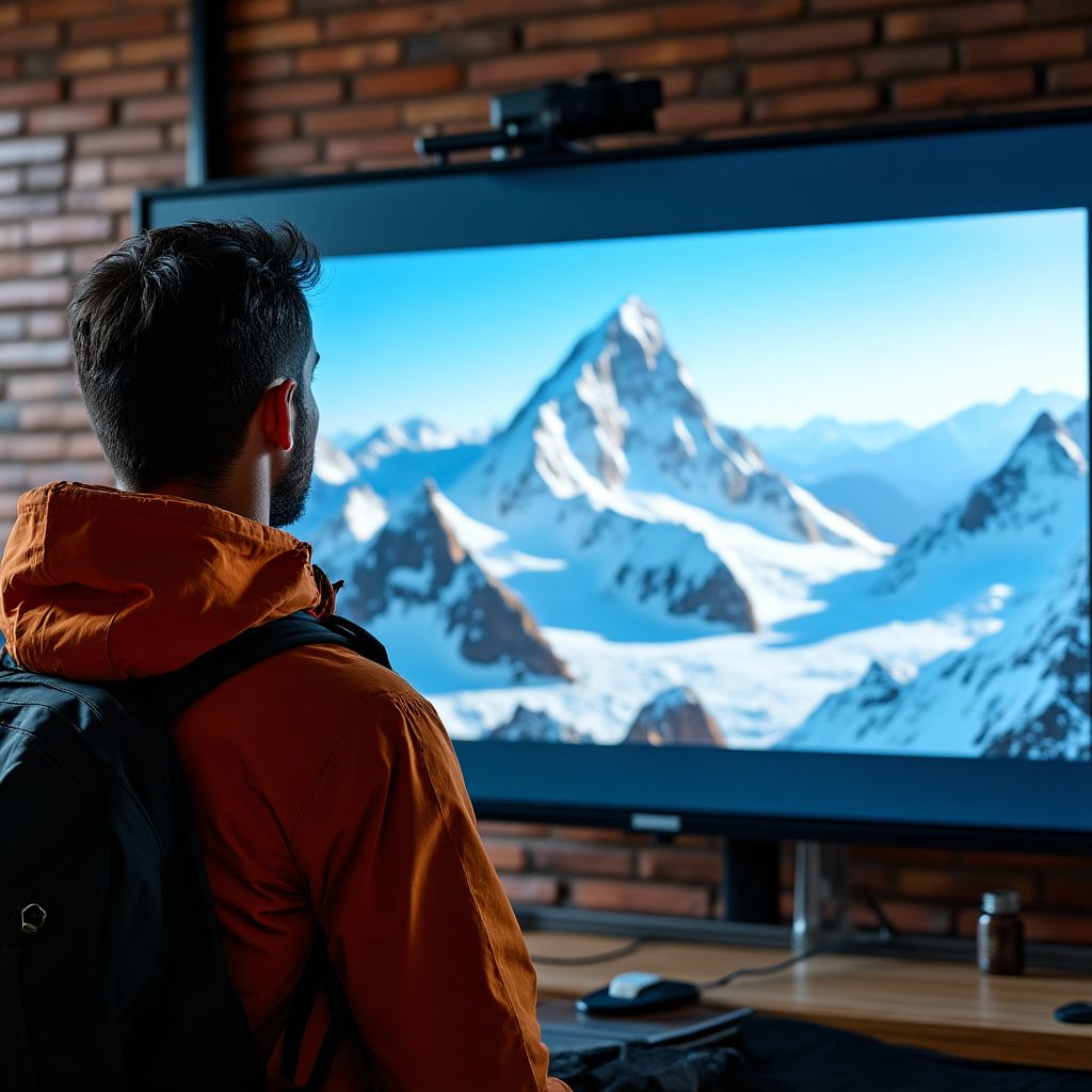 Presentación virtual sobre técnicas de trekking
